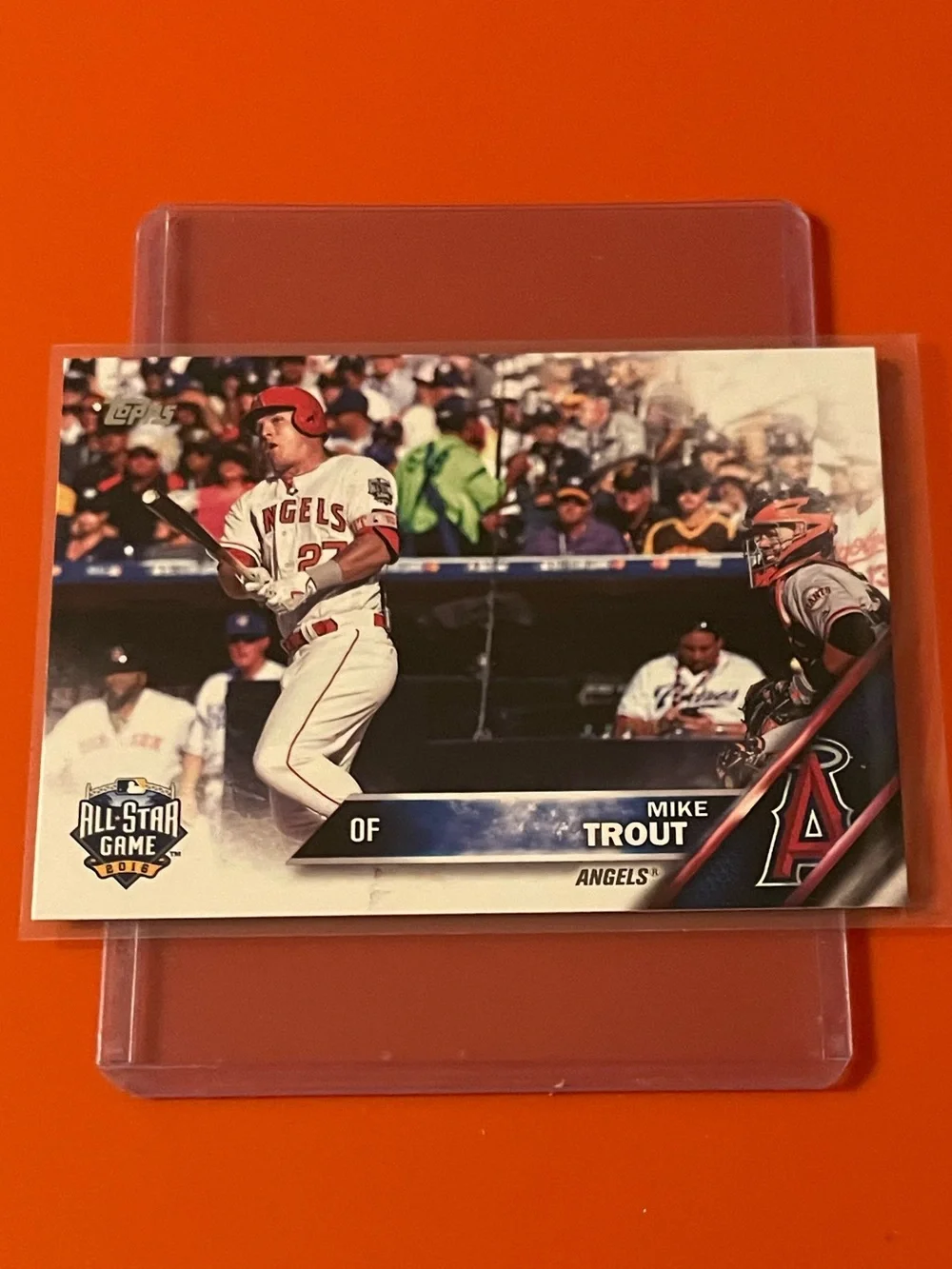 Mike Trout #US175 [All-Star Game] 2016 Topps Baseball Trading Card